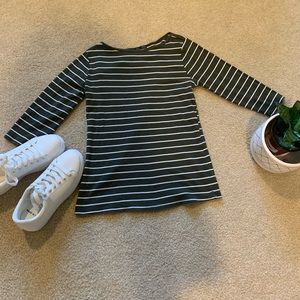 👚FREE W PURCHASE, ZARA long sleeved striped tee!